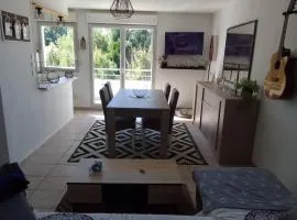 Les baigneurs apt très calme 2 chambres 58 m2 parking privé et balcon