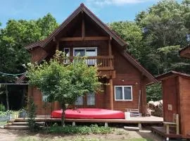 Siodomi Marinki share wood lodge, pets allowed for a fee