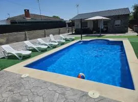 Chalet con piscina 50 minutos madrid en escalona