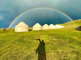 Yurt Camp Erlan at Song Kol Lake