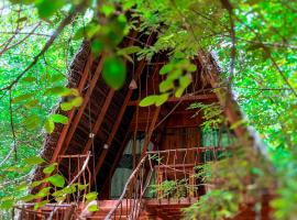 Habarana Tree House Ambasewana Resort，位于哈伯勒内的酒店