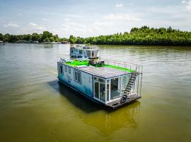 Danubiu House Boat，位于穆里吉奥尔的船屋