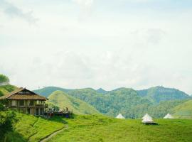 Ba Quáng Panorama，位于高平的山林小屋