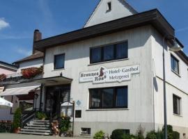 布鲁恩斯罗斯酒店，位于Weidhausen bei Coburg的酒店