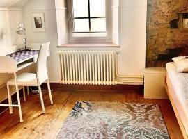 Zurich near the lake single room in historical house shared Bathroom，位于Kilchberg的民宿
