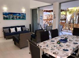 Casa de Playa en San Bruno，位于Dzemul的酒店