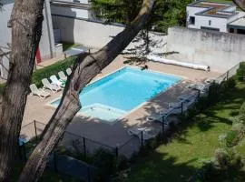 appartement vue mer avec piscine et parking