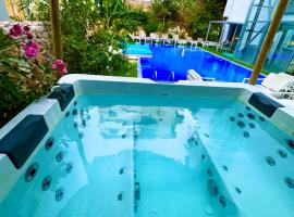 Hotel Parthenon Rodos city，位于罗德镇的带按摩浴缸的酒店