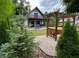 Willa pod Dębami domek nad Zalewem Chańcza z balią na wyłączność