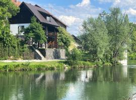 Riverside House Krka，位于Zagradec的酒店