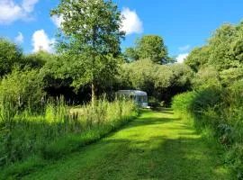 Budget stay, in lovely private setting with rustic charm, log burner, fire pit, campers kitchen & Eco Loo NO BEDDING SUPPLIED