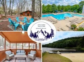 Premier Cozy Cabin - Free Amenities & Comm Indoor Pools