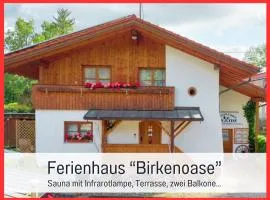 Ferienhaus BirkenOASE - Sauna- Terrasse-drei Schlafzimmer
