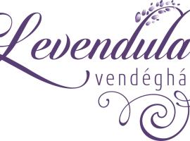 Levendula Vendégház，位于莫劳豪洛姆的度假屋