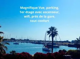 Appart A l'abordage Sète, Gare, parking