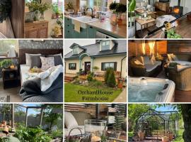 OrchardHouse Farmhouse, wellness，位于Chrast的酒店