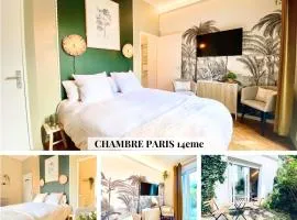 Chambre Cosy avec salle de bain et jardin privé