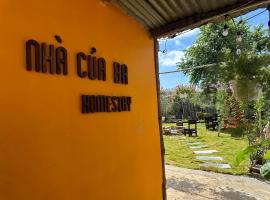 Nhà Của Ba Homestay Đà Lạt，位于天城的酒店