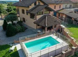 Villa con vista - piscina e barbecue privati