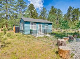 Patio and Hot Tub Cozy Cabin Retreat in Bailey!，位于Bailey的酒店