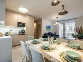 3 Bedroom Condo w Garage and Balcony，位于布达佩斯的分契式公寓