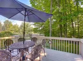 Manor Green Cedar Home with Fire Pit, 3 Mi to Lake!
