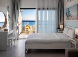 Caesar Blue Seaside Luxury Apartments，位于Gastria的酒店