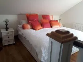 One bedroom apartment with city view balcony and wifi at Galway 1 km away from the beach