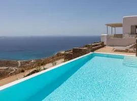 Renovated Luxury Oceanview Villa with Pool in Mykonos