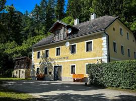 Groppenstein Apartmanház，位于上韦拉赫的酒店