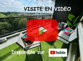 Superbe T5 10p 4chs Métro Tramway terrasse parking - visite en vidéo sur YouTube 54OTKQvzlwA