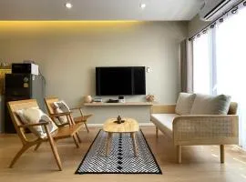 FL4 Entire Apartment,2BR,Balcony,5min to Khaosan