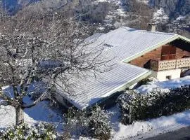 Chalet accueillant avec cheminée à 5 min du centre