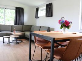 Spacious chalet in a rural location near Giethoorn，位于Blesdijke的酒店