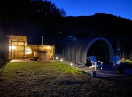 Fernhill Valley Farm，位于Blaencwm的豪华帐篷营地