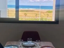 Magnifique Appart Tanger Vue Mer Plage à 100m Calme et Nature