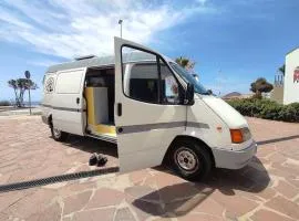 Slow-Life Campervan, Küche, Dusche, Queen-Size Bett, Solar