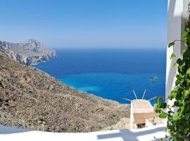 Anemos Guest House Karpathos，位于Olympos的酒店