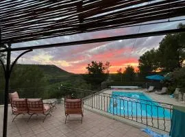 Villa BELVENTO, superbe villa au calme, piscine, vue incroyable !