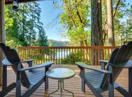 Port Orchard Lakefront Cabin with Fire Pit and Grill!