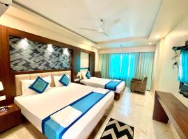 Hotel New Ambika Palace ! Puri - near Sea Beach，位于普里的酒店