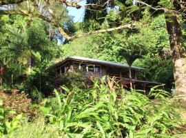 Manta Lodge avec 4x4 Pleine nature，位于Haapu的山林小屋