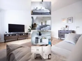 Business Design-Apartment Duisburg - 55qm, Küche & Arbeitsplatz - by Lott Living