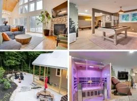 '"Luxury Mountain Getaway'" Sauna, Hot Tub, Massage Chair, Pool Table