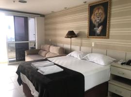 Flat Hotel morador 1110 Suíte,Sofá,Varanda,Cozinha，位于新伊瓜苏的酒店