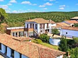 A 30 min del Puy de Fou y Toledo con piscina, bbcoa, AC, free Wifi, jardín, terraza con magníficas vistas