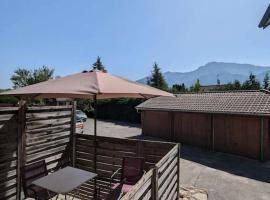Cabana & Studio Alpin Annecy - Terrasse Parking，位于阿尔戈奈的酒店