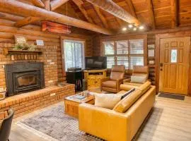 Charming Log Cabin in Tall Pines with Fire Pit Near Trails & Lake