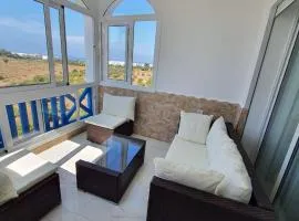 2 bedrooms apartment at Marina Smir 500 m away from the beach with sea view shared pool and furnished terrace
