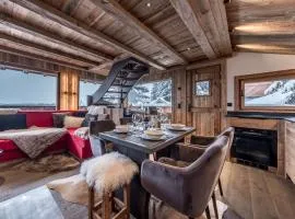 Chalet cosy Courchevel 5 pers près des pistes avec sauna et terrasse - FR-1-631-188